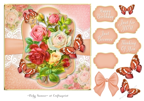 Flowers and Butterflies 13