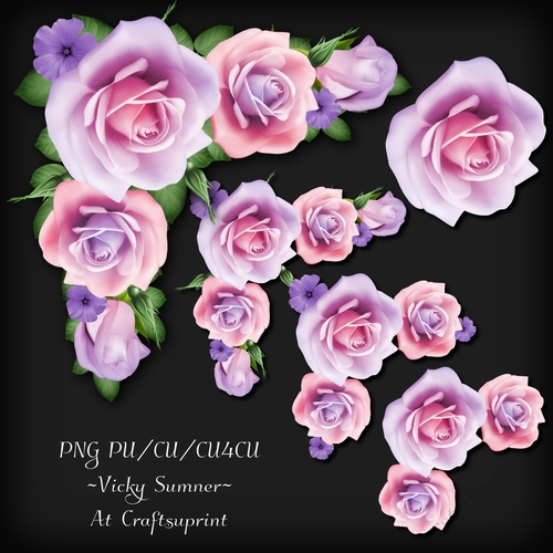Rose Corner Cluster 2