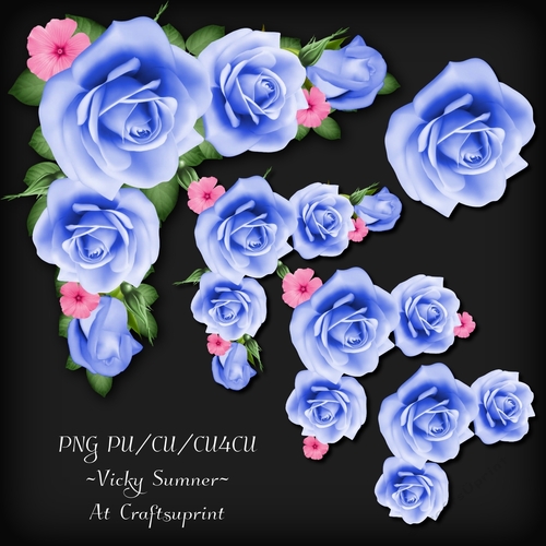 Rose Corner Cluster 4