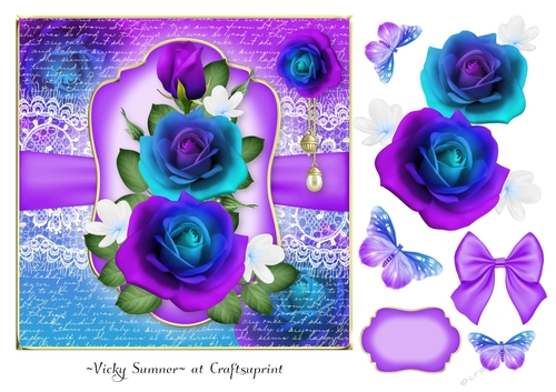 Roses and Butterflies 2