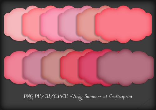 Pink Hues Cloud Mat