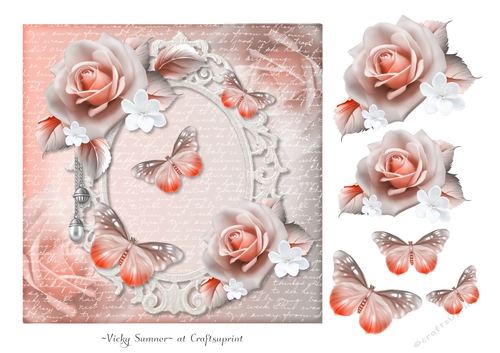 Rose and Butterfly Soft 2