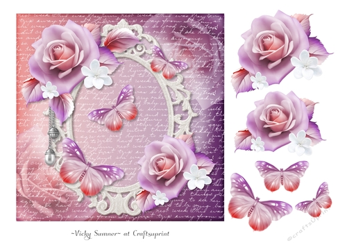 Rose and Butterfly Soft 3