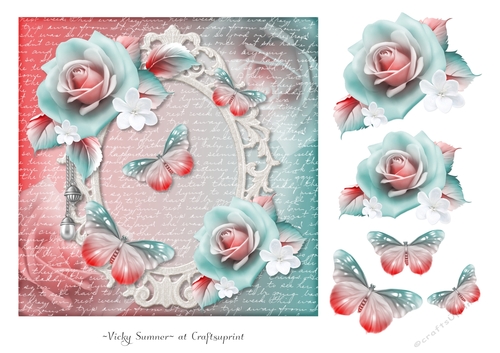 Rose and Butterfly Soft 4