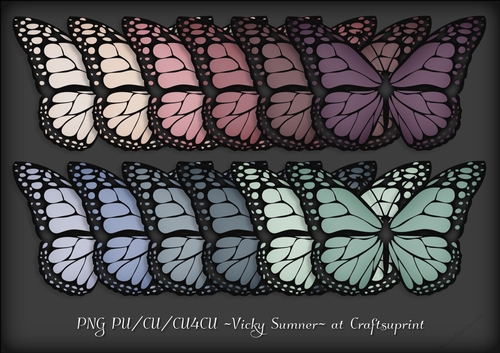 Soft Spring Butterfly