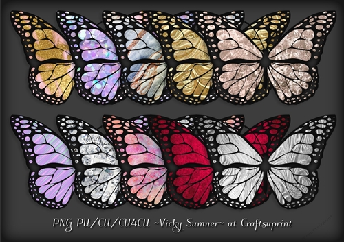 Textured Butterfly 2