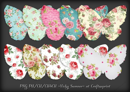 Shabby Butterfly 2