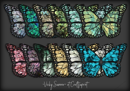 Gem Stone Butterfly