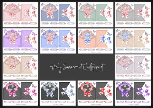 Envelope of Flowers Bumper Kit