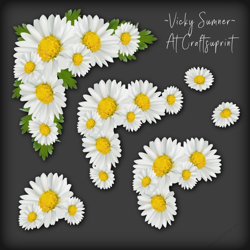 Daisy Corner Vignette