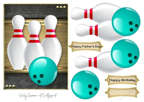 Games Night 10 Pin Bowling Birthday Fathers Day 