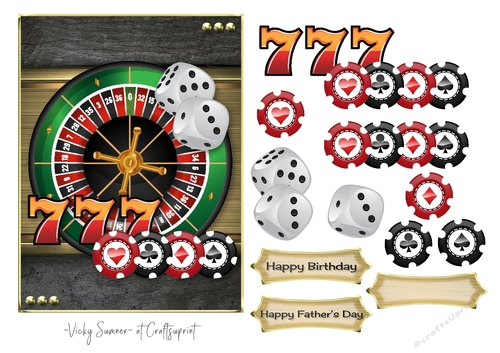Games Night Roulette Birthday Fathers Day 