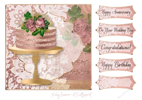 Simply Cake Wedding Anniversary Birthday 2