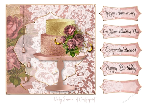 Simply Cake Wedding Anniversary Birthday 3