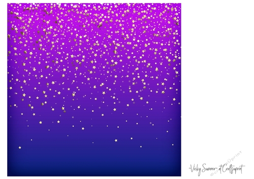 Tropical Gold Falling Stars 5