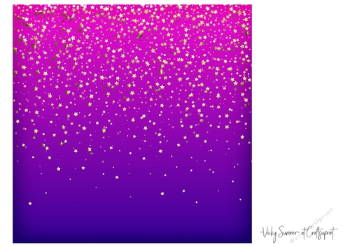 Tropical Gold Falling Stars 6
