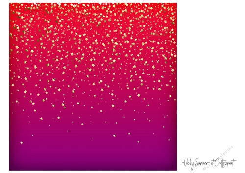 Tropical Gold Falling Stars 8