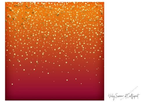 Tropical Gold Falling Stars 10