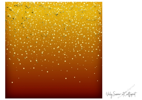 Tropical Gold Falling Stars 11