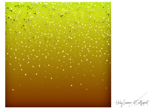 Tropical Gold Falling Stars 12