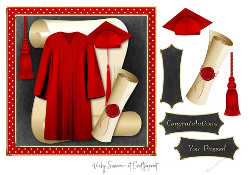 Graduation Cap and Gown 2