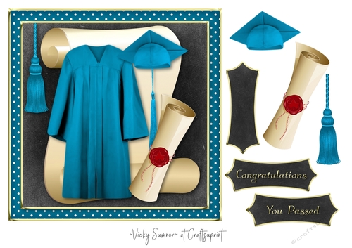 Graduation Cap and Gown 5