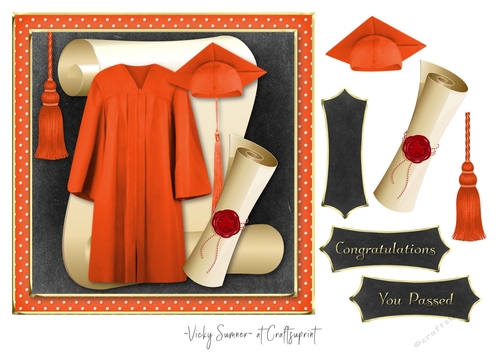 Graduation Cap and Gown 10