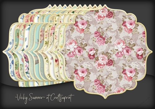 Shabby 2 Shaped Mat 2