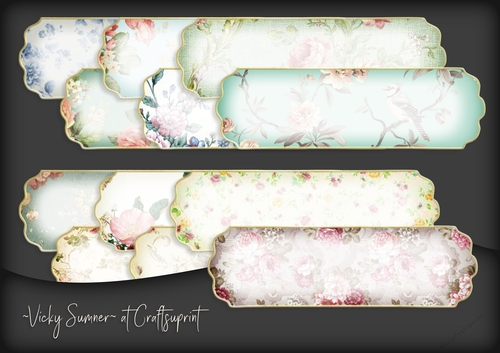 Shabby 2 Scolloped Sentiment Tag