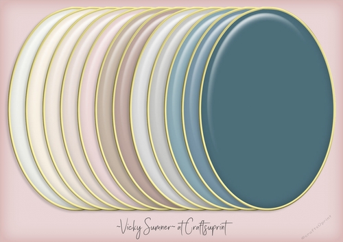 Life is a Beach Gold Edged Oval Mat