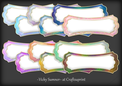 Fantasy Fluted Double Layer Sentiment tag