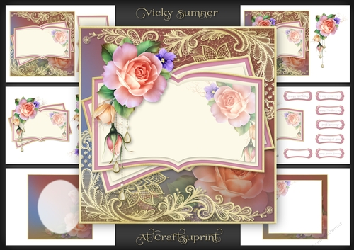 Opulent Summer Rose Mini Kit