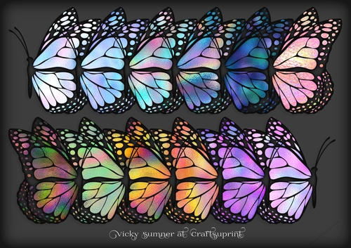 Fantasy Docked Butterfly