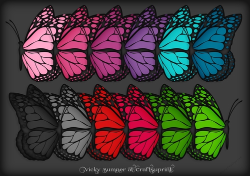 Docked Butterfly