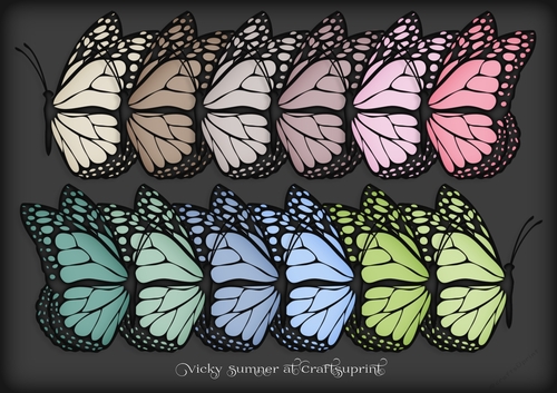 Natural Docked Butterfly