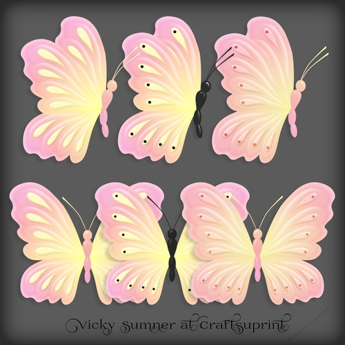 Butterflies Pastel 2
