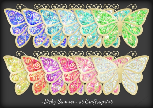Mermaid Sparkle Butterfly 2