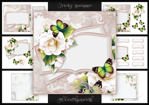 Opulent Green Butterfly Mini Kit