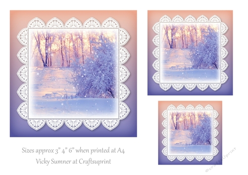 Sunshine Snow and Lace 2