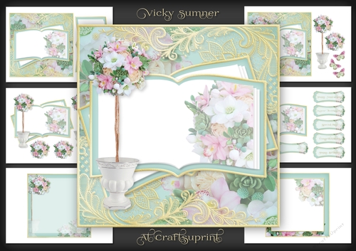 Opulent Garden Wedding Flowers Mini Kit 1