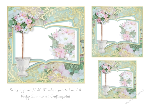 Opulent Garden Wedding Flowers Toppers 1