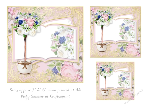 Opulent Garden Wedding Flowers Toppers 2