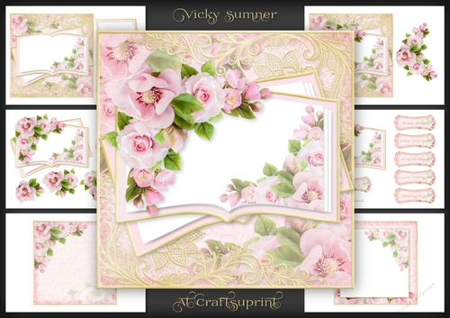 Opulent Pink Floral Mix Mini Kit