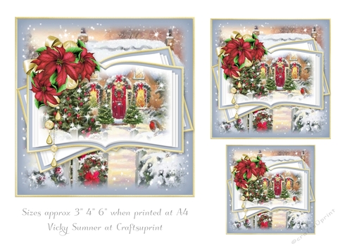 Home for Christmas Toppers