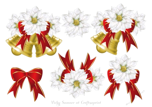Christmas Floral Step by Step 15