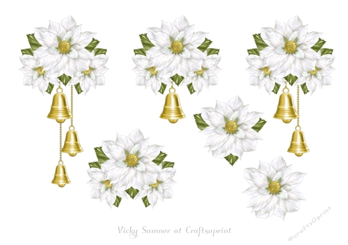 Christmas Floral Step by Step 16