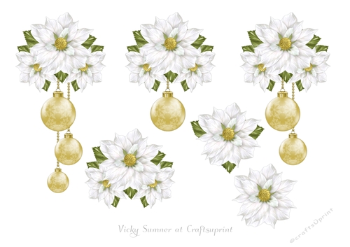 Christmas Floral Step by Step 17