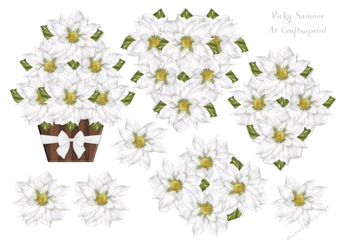 Christmas Floral Step by Step 18