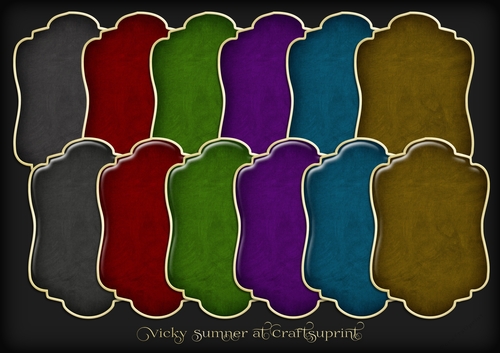 Rich Gold Edged Mat 1