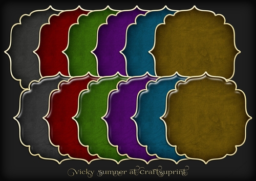 Rich Gold Edged Mat 2